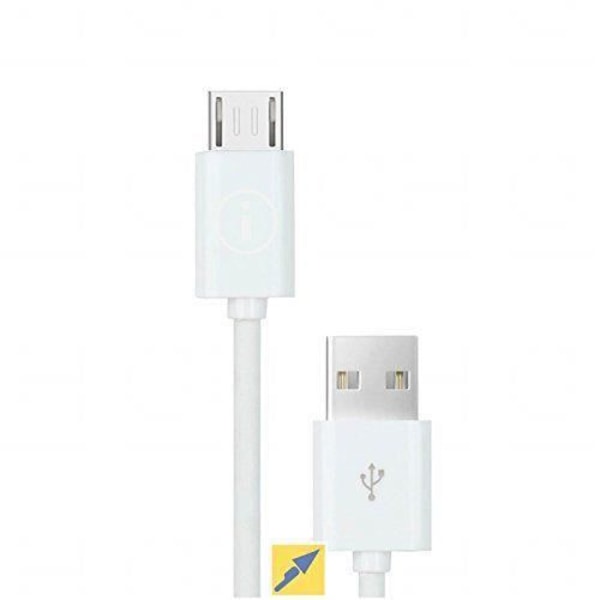 i.tillbehör MICROUSB2 - VIDEOKABEL OCH ADAPTER - tillbehör USB A till mikro-USB 2,0 m vit