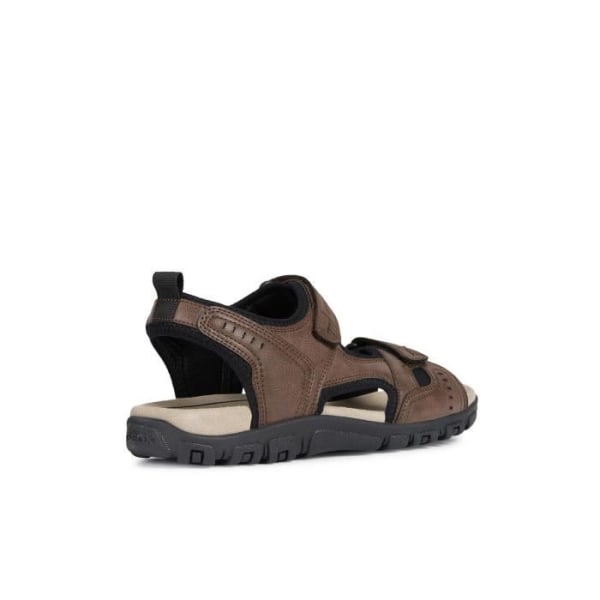 GEOX 'U S.STRADA' sandaler för män - Kaffebrun - Polyuretan - Bekväm och funktionell kaffe brunt 44