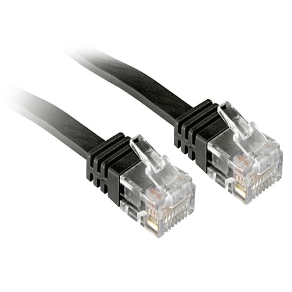 Nätverkskabel - Lindy - Cat.6 - 10m - Oskärmad - Guldpläterad RJ45