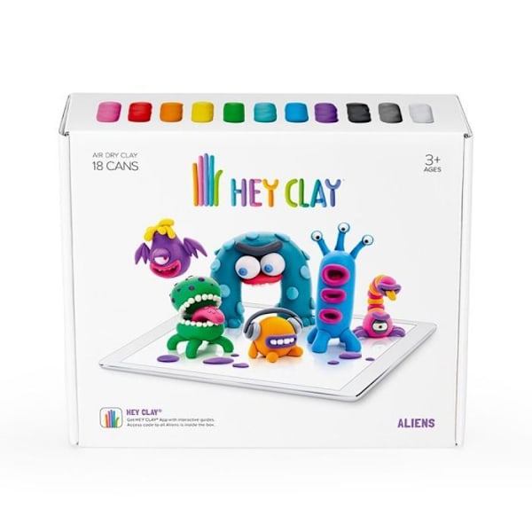 Leksak med modellera Tm toys - GXP-747176 - Hey Clay Alien