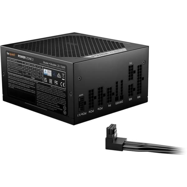 Strömförsörjning PC - BE QUIET! - Power Zone 2 - 750 W - BP006EU - Optimal effektivitet