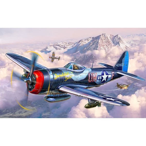 REVELL Model-Set P-47M Thunderbolt - Pojke - Från 10 år Flerfärgad