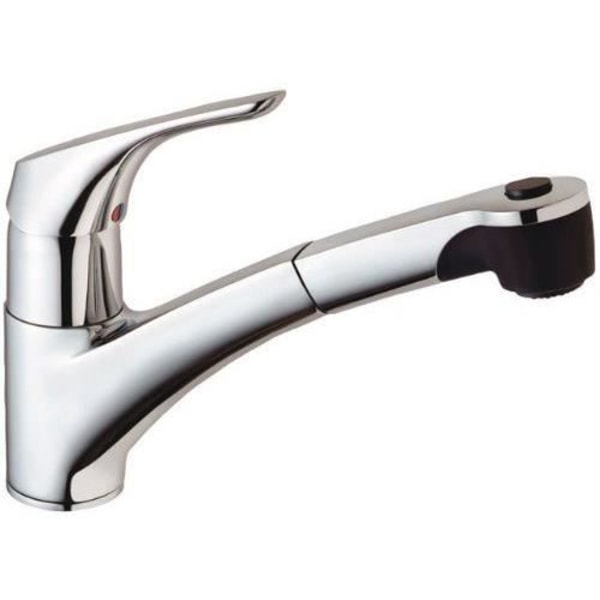 CeraSprint diskblandare med 2-funktions utdragbar spray - Ideal Standard - B5347AA - Krom Grå