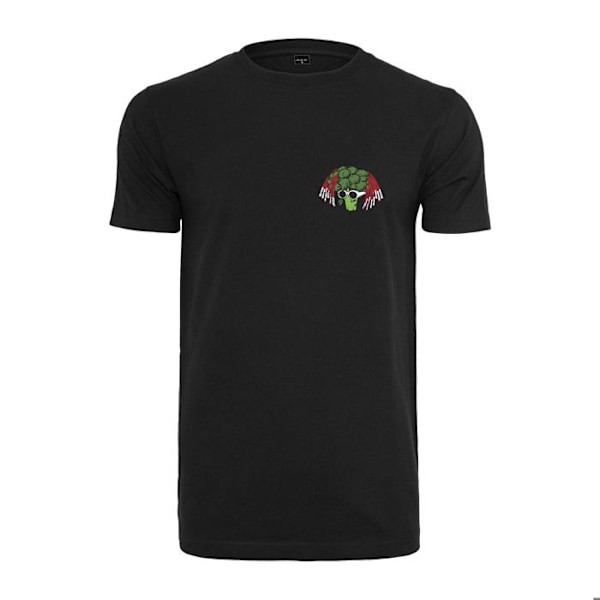 T-shirt - Mister Tee - Broccoli - Optimal komfort - Avslappnad stil - Roligt mönster svart XS