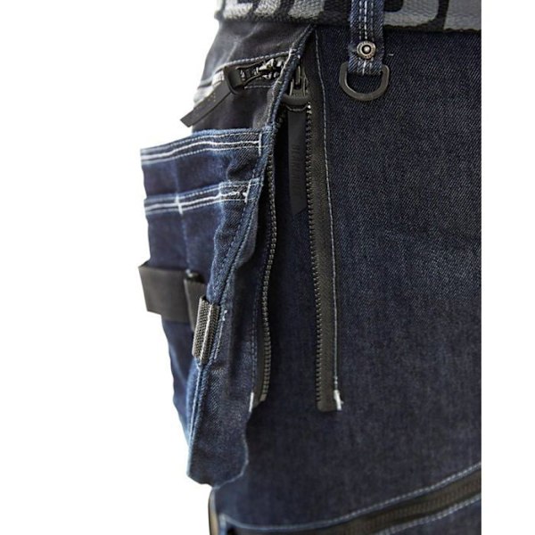 Pantaloner artisan STRETCH - Blaklader - 19991141 - Stretchtyg - Förstärkta fickor - Låg midja Marinblå/svart 38