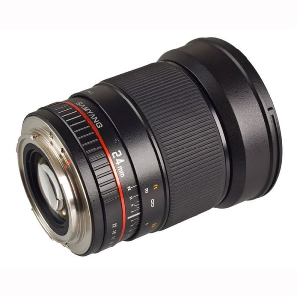 SAMYANG 24mm F1.4 ED AS IF UMC vidvinkelobjektiv för Canon EF - Hög optisk kvalitet