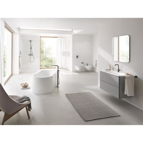 GROHE Toalettstolsstängning med fallbroms, Bensin Range, Alpine White 39577000