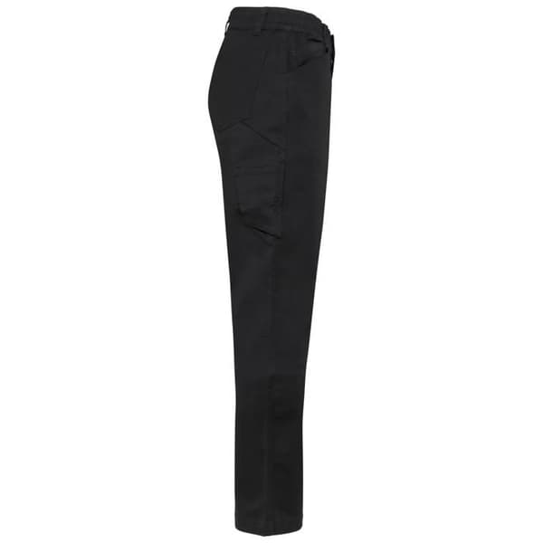 Stretch bomull arbetsbyxor WK. Designad för att arbeta svart 34