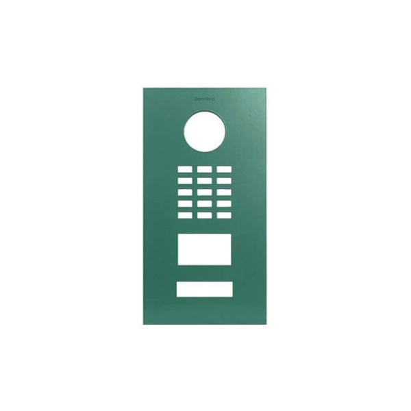 Intercom - Doorbird videodörrtelefon - FACE-D2101V RAL 6000 - Fasad för D2101V IP Video Dörrstation RAL 6000