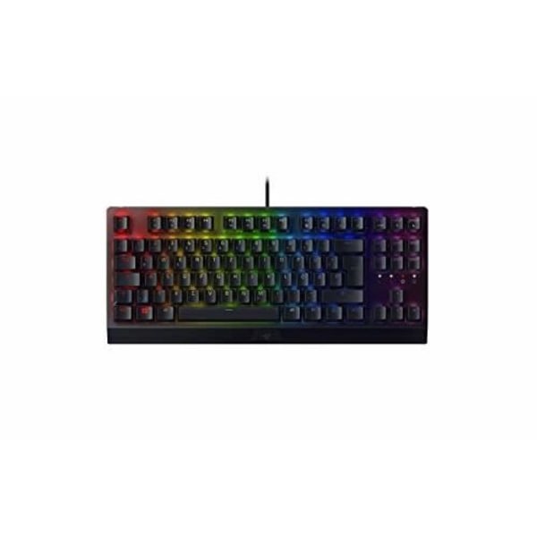 Razer Blackwidow V3 Tenkeyless Keyboard - Tysk layout - Mekaniskt tangentbord - Bakgrundsbelyst - USB Svart