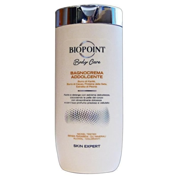 BIOPOINT Bagnodoccia addolcente 400 ml. - bagno schiuma