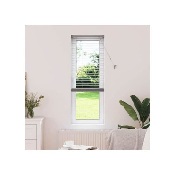 Venezianiska aluminiumshutter - vidaXL - Silver - 50x175 cm - Matt finish - Manuell drift - Utomhusmontering Silver