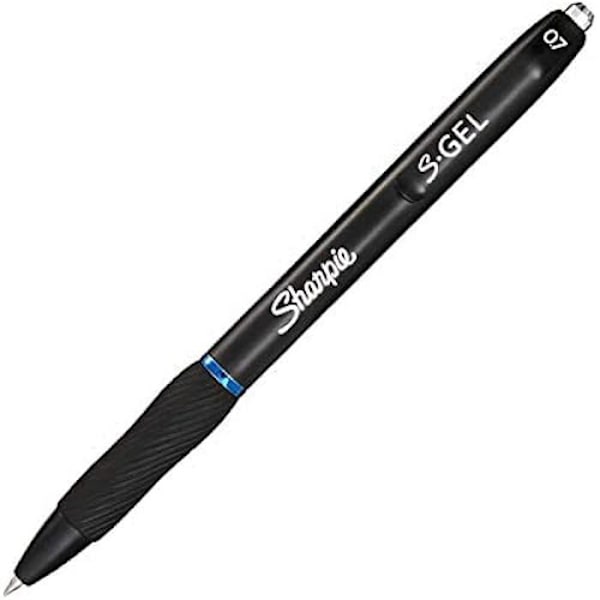 Tryckgelpenna - SHARPIE - 94035 - 0,7 mm - Blå färg - Fin spets Blå