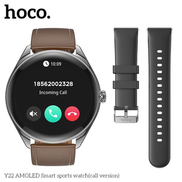 Smartklocka - HOCO - JL7012A6 - AMOLED 1,43" 466x466 - IP67 - Bluetooth 5.3