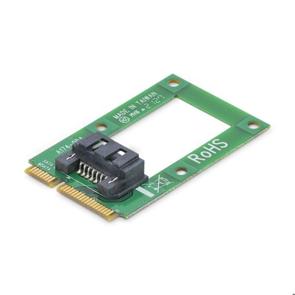 mSATA till SATA-adapter - STARTECH - MSAT2SAT3 - 6 Gb/s - Röd - Intern Grön