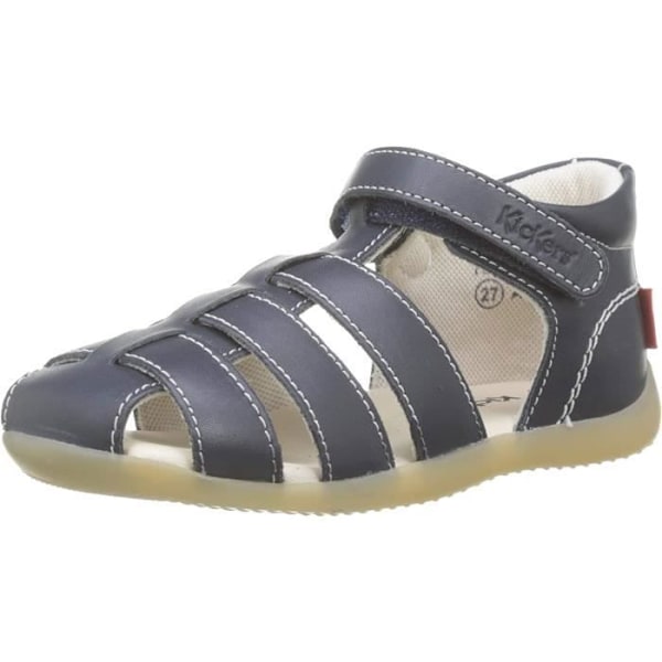 Sandaler - KICKERS - Bigflo-2 - Läder - Marin - Unisex Marin 24