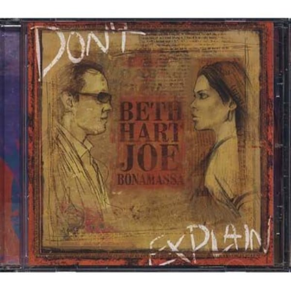 CD - Beth Hart Joe Bonamassa - Don't explain - Kristallfodral - 11 låtar - Utgivningsdatum okänt