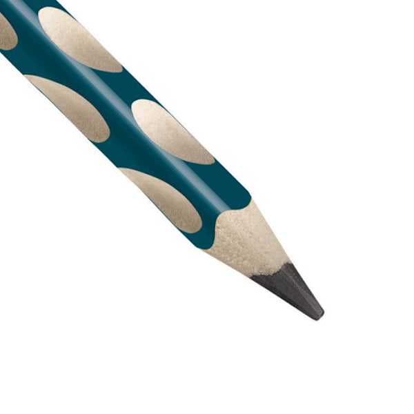 Crayon - STABILO - EASYgraph - Triangulär - HB - För vänsterhänta - Tjocklek 3,15 mm Blå
