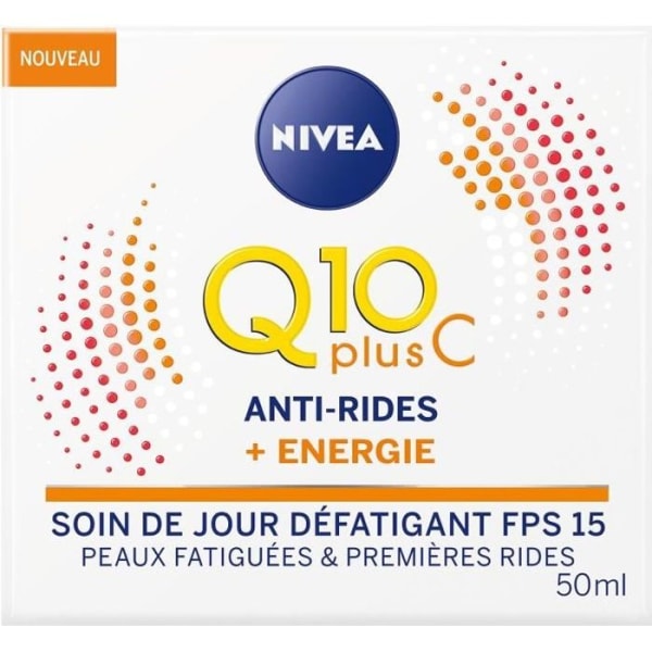 NIVEA Anti-Wrinkle Q10Plus Energy Cream Day Care - 50ml