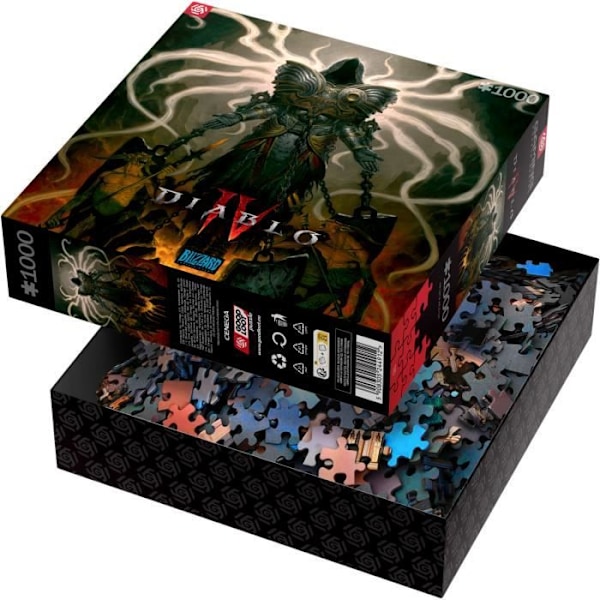 Diablo IV Inarius Pussel - Bra byte - 1000 bitar - Fantasy