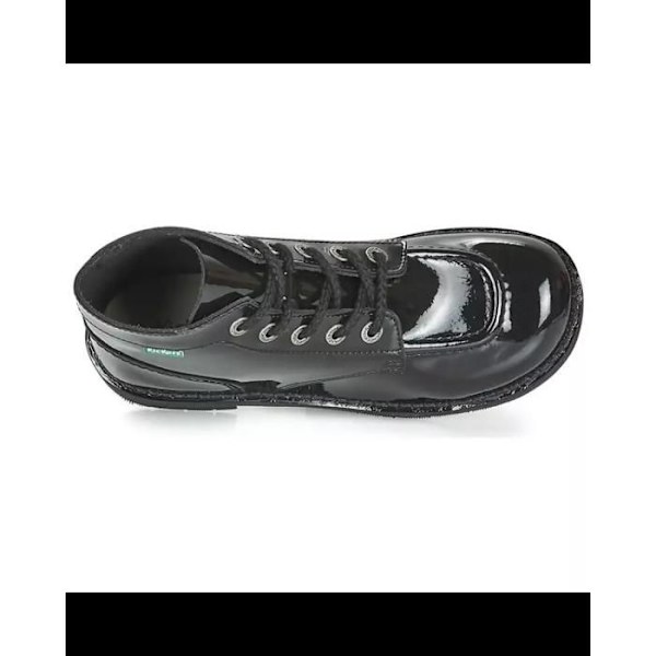 Bottines Kickers Svart lack 34