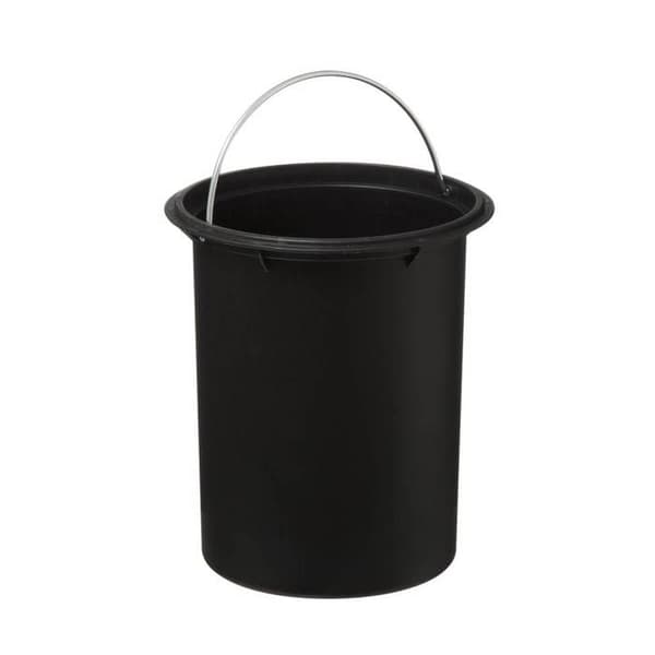 Soptunna med mjuk stängning 3L "Trio" grå antracit - 5five Grå
