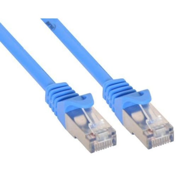 INLINE - Patchkabel, FTP, Cat.5e, blå, 1,5m