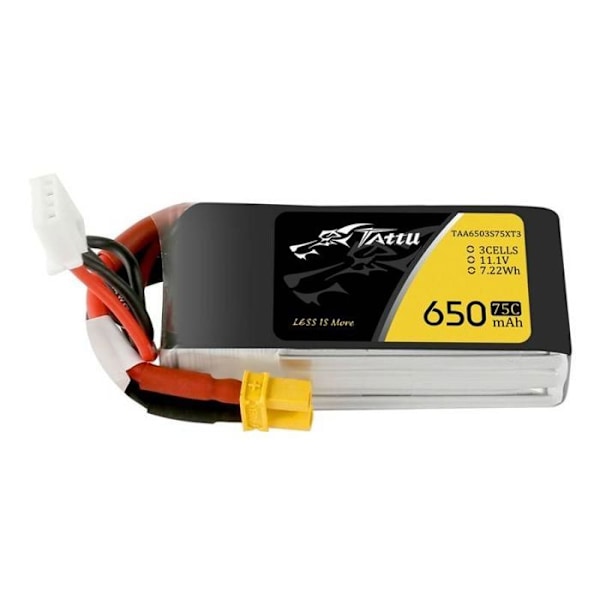 Tattu telefonbatteri - TAA6503S75XT3 - Akumulator 650mAh 11.1V 75C 3S1P
