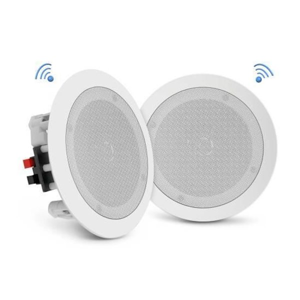 Pyle PDICBT852RD, 2-vägs, 2.0 kanaler, trådbunden, 50 - 20000 Hz, 8 Ohm, Vit