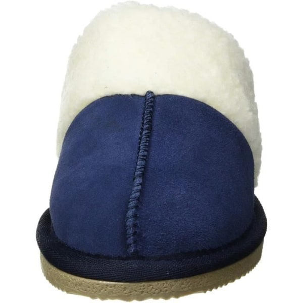Damtofflor - Hush Puppies Ariana - Mockaläder - Bekvämt Memory Foam - Marinblå Marin 39