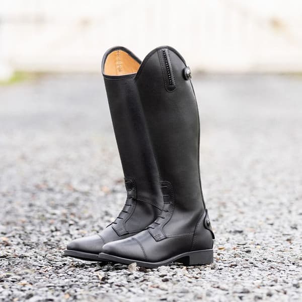 Ridskor barn QHP Jessy svart 35