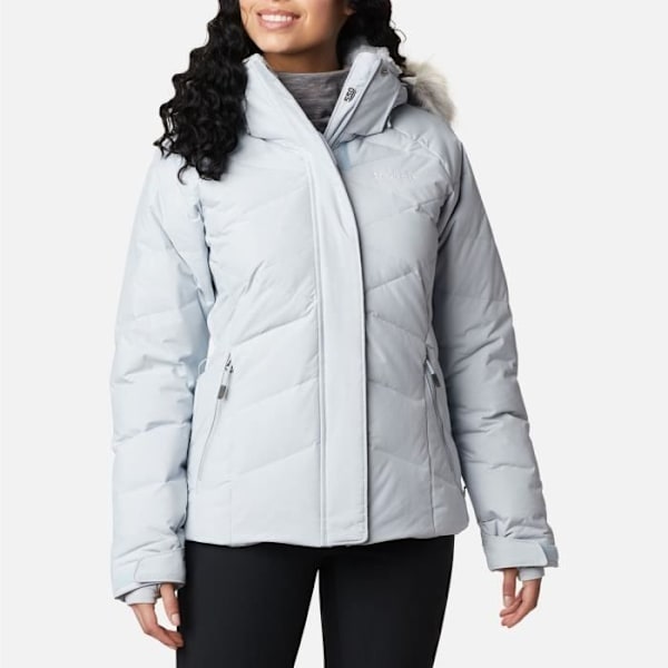 Columbia Lay D Down™ Ii Cirrus grå metallisk skid/snöjacka för kvinnor Grå S