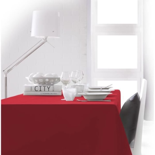 IDAG Rektangulär duk 140x200 cm - Candy apple red