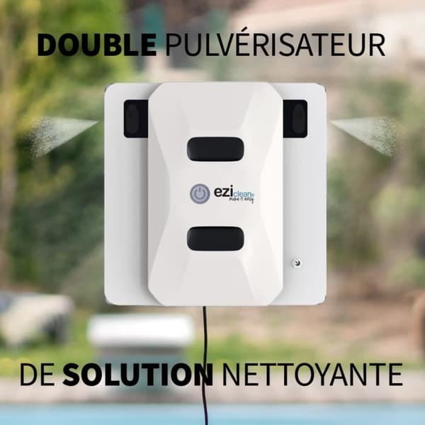 Fönsterputsrobot - EZICLEAN Windobot S5 Pro - 72 W - Vit Vit
