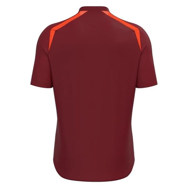 Maillot Macron Wyrm bordeaux/orange M