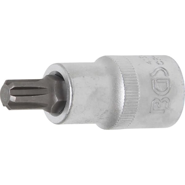 Spetsadapter - BGS - M9 - 12,5 mm (1/2'') - Krom-Vanadium Stål - Räfflad Profil