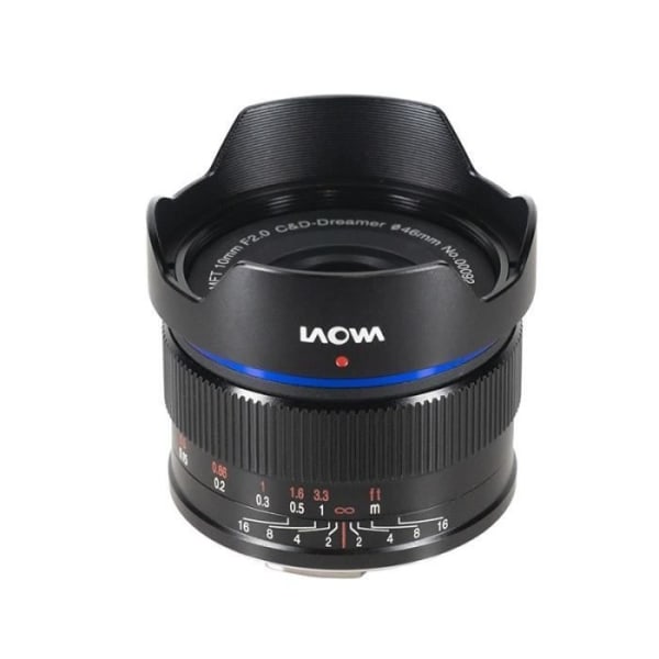 LAOWA 10 mm f/2 Zero-D ultravidvinkelobjektiv för Micro 4/3