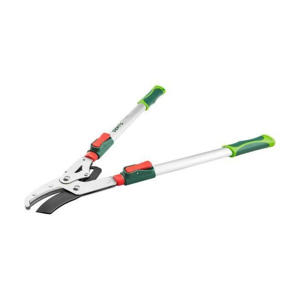 Teleskopisk häcksax VERTO - 15G259 - Kapdiameter 45mm - Växel som minskar klippkraften