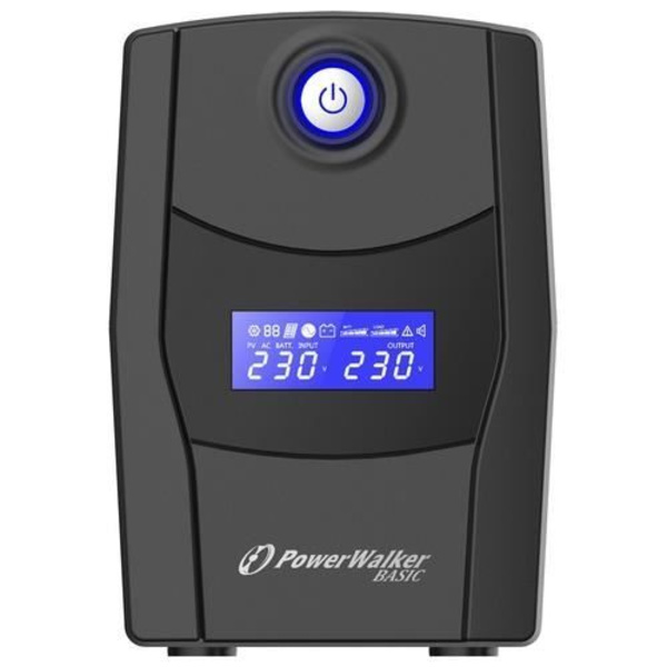 POWERWALKER VI 800 STL UPS - Linjeinteraktivitet - 0,8 kVA 480 W - 2 utgångar