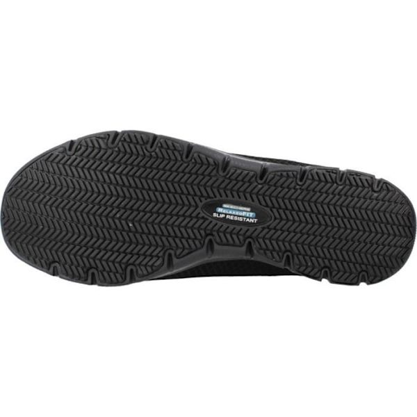 Skechers Relaxed Fit Gentleman Bronaugh Work Sneakers för kvinnor - Svarta Svart 37