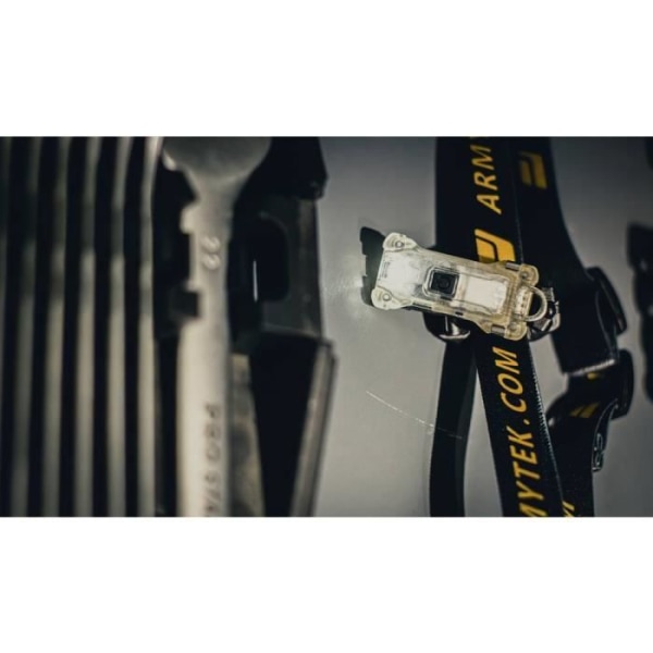 Lampa med ficklampa - ArmyTek - Zippy Extended Set - Grön LED - 200 lm - 10 h Grön