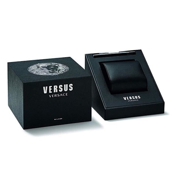 Klocka - VERSUS VERSACE - Covent Garden VSPHK0120 - Kvarts - Kvinna - Svart Läder - Vattentålig 3 ATM Svart