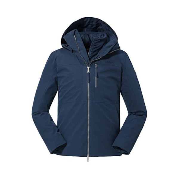 Jacka - peacoat - kappa - kavaj Schöffel - 23417 - Schoffel 3in1 Jacka Krakau M Herrjacka marinblå blazer M