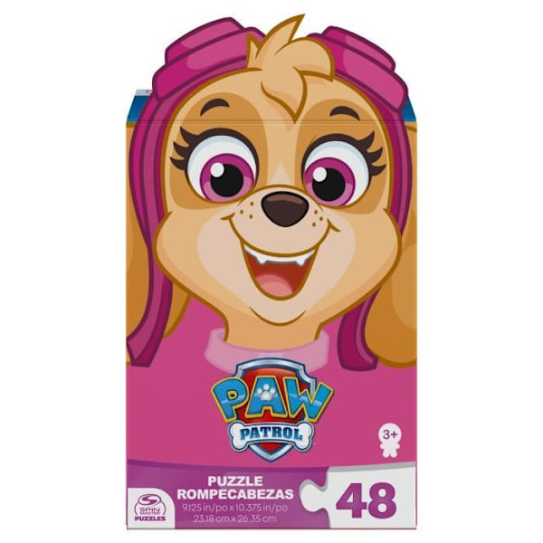 Pusselspel - SPIN MASTER - Pat' Patrouille Stella - 48 bitar - Multicolor - 3 år och uppåt Flerfärgad