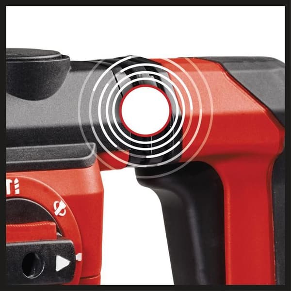 Einhell Borrhammare TE-RH 32-1600 4F (1600 W, 4,5 J, SDS-Plus) Levereras med E-Box förpackning Röd