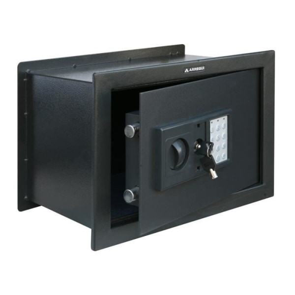 Inbyggd säkerhetsskåp - ARREGUI - W25EB - Elektronisk - 380 x 280 x 250 mm - Mörkgrå Mörkgrå