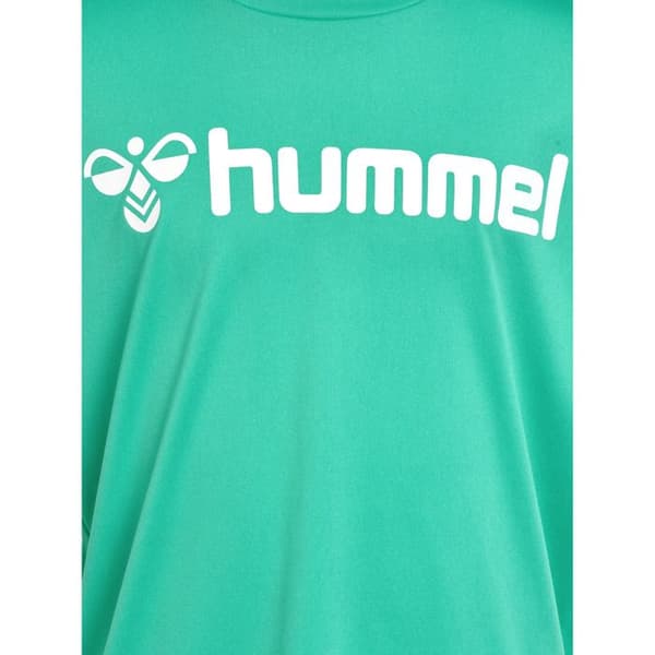 Barntröja Hummel Logo grön 10 år