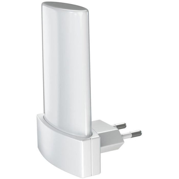 LEDVANCE Lunetta Shine nattlampa - Dag/natt sensor - Vit Vit