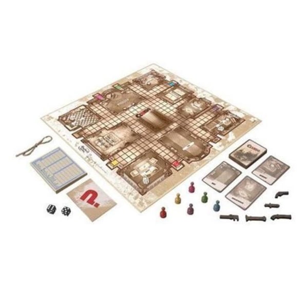 Rustik trä Cluedo Flerfärgad