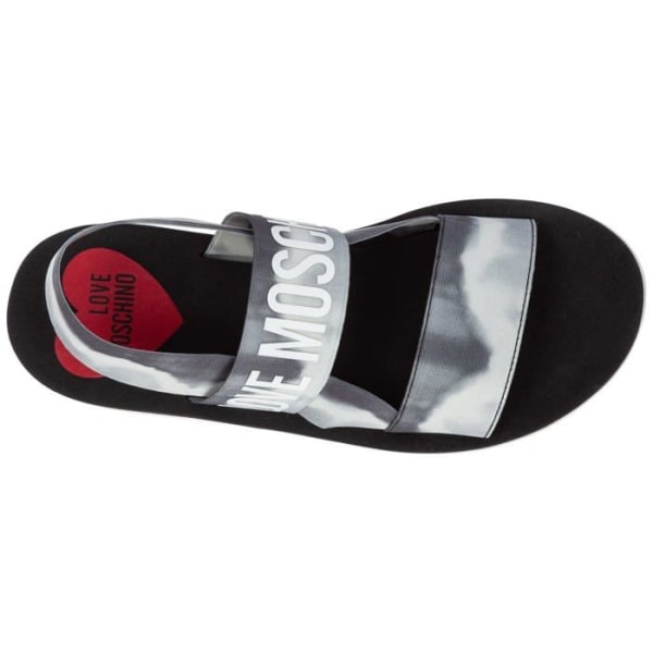 Sandal - sandaler Love moschino - JA16033G0EJN500A - Damsandal Grigio Svart 39